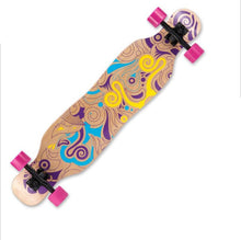 Load image into Gallery viewer, Professional Skateboard  Complete Maple Longboard Skate Board 4 Wheel Downhill Street Long Board Dance Board Roller Driftboard