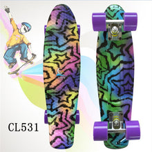 Load image into Gallery viewer, Mini Cruiser Skateboard LED Light Four Wheel Skate Board Adult&amp;children Tablas De Skate Board Loaded Skateboard Complete
