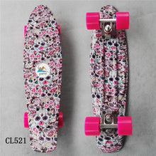 Load image into Gallery viewer, Mini Cruiser Skateboard LED Light Four Wheel Skate Board Adult&amp;children Tablas De Skate Board Loaded Skateboard Complete