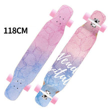 Load image into Gallery viewer, 4 Wheels Professional Skate Dancing Longboard 118CM Highway Dance Board Downhill Freestyle Road Street Long board Deck