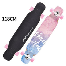 Load image into Gallery viewer, 4 Wheels Professional Skate Dancing Longboard 118CM Highway Dance Board Downhill Freestyle Road Street Long board Deck