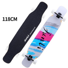 Load image into Gallery viewer, 4 Wheels Professional Skate Dancing Longboard 118CM Highway Dance Board Downhill Freestyle Road Street Long board Deck