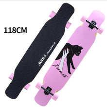 Load image into Gallery viewer, 4 Wheels Professional Skate Dancing Longboard 118CM Highway Dance Board Downhill Freestyle Road Street Long board Deck