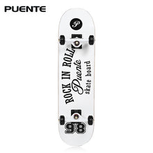 Load image into Gallery viewer, PUENTE 608 ABEC - 9 Adult Four-wheel Skate Board Double Snubby Maple Skateboard Long Board 4 Colors