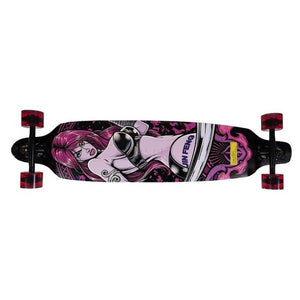 36" x 9" Skateboard Cruiser ABEC-7 Bearing Four-wheel Long Skateboard Cruiser 7-layers Maple Longboard Skates Board Free shippin