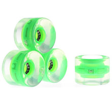 Load image into Gallery viewer, 4pcs LED 60 X 45mm Standard Cruiser Wheel Polyurethane Durable Wear-Resistant Skateboard Wheels