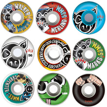 Load image into Gallery viewer, USA Brand 4PCS Skateboard Wheels 51/52/53/54/55/56mm Skate Wheel Hot Sale 101A PU Wheels for Skateboarding Truck Accessories