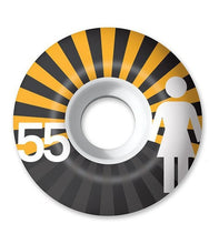 Load image into Gallery viewer, USA Brand 4PCS Skateboard Wheels 51/52/53/54/55/56mm Skate Wheel Hot Sale 101A PU Wheels for Skateboarding Truck Accessories