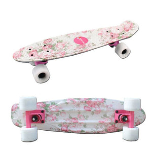 New 2019 Custom Peny Skateboard Graphic series 22" Retro Mini Skate Fish Long Board cruiser longboard complete skates patins
