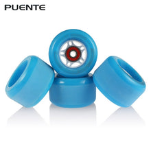 Load image into Gallery viewer, PUENTE 4PCS Skateboard Truck Shock Resistant Wheels PU 75 - 85A Hardness Wheels