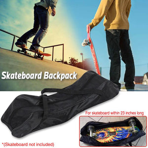 Fish Skateboard Bag Banana Plate Backpack Plastic Skateboard Street Board Four-wheel Skateboard Accessories Board Backpack