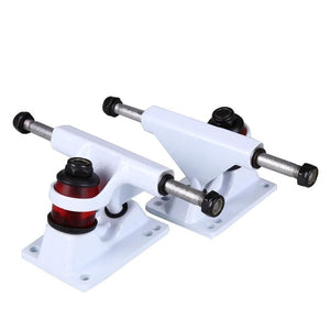 2Pcs Universal Alloy Skate Board Longboard Skateboard Bridge Skate Truck Bracket Parts Kickstand Aluminum Magnesium Alloy