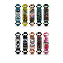 Load image into Gallery viewer, 1pc 2019 New 107*23cm Long Board Skateboard 7inch Truck 70*51mm 78A Wheels 42inch Dancing Board Longboard Girl Boy Board