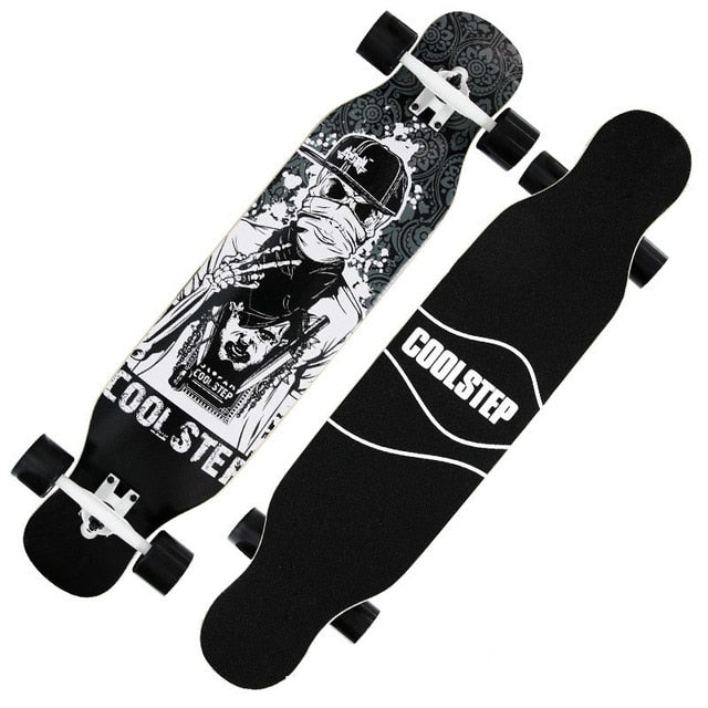 1pc 2019 New 107*23cm Long Board Skateboard 7inch Truck 70*51mm 78A Wheels 42inch Dancing Board Longboard Girl Boy Board
