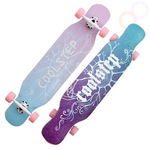 1pc 2019 New 107*23cm Long Board Skateboard 7inch Truck 70*51mm 78A Wheels 42inch Dancing Board Longboard Girl Boy Board