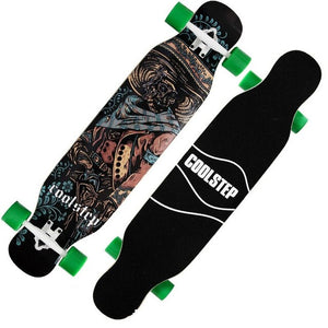 1pc 2019 New 107*23cm Long Board Skateboard 7inch Truck 70*51mm 78A Wheels 42inch Dancing Board Longboard Girl Boy Board