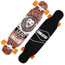 Load image into Gallery viewer, 1pc 2019 New 107*23cm Long Board Skateboard 7inch Truck 70*51mm 78A Wheels 42inch Dancing Board Longboard Girl Boy Board