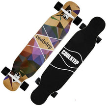Load image into Gallery viewer, 1pc 2019 New 107*23cm Long Board Skateboard 7inch Truck 70*51mm 78A Wheels 42inch Dancing Board Longboard Girl Boy Board