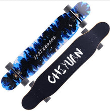 Load image into Gallery viewer, 118cm Four-wheeled skateboard beginners brush street long board adult boys and girls professional maple dance board