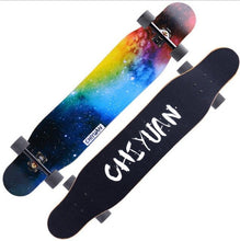 Load image into Gallery viewer, 118cm Four-wheeled skateboard beginners brush street long board adult boys and girls professional maple dance board