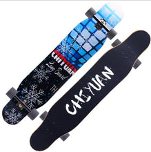 Load image into Gallery viewer, 118cm Four-wheeled skateboard beginners brush street long board adult boys and girls professional maple dance board